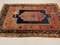 Moyen Tapis Kazak Antique Caucasien Doré, Bleu et Rouille Fachralo 3