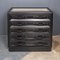 20th Century Italian Ebonised Chest of Drawers with Display Top, 1930s 16