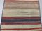 Narrow Vintage Turkish Brown, Beige & Red Kilim Runner 7