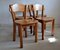 Vintage Danish Solid Pine Chairs by Rainer Daumiller, Set of 4 6