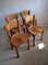 Vintage Danish Solid Pine Chairs by Rainer Daumiller, Set of 4 2