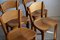 Vintage Danish Solid Pine Chairs by Rainer Daumiller, Set of 4 5