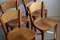 Vintage Danish Solid Pine Chairs by Rainer Daumiller, Set of 4, Image 5