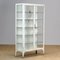 Vintage Iron and Glass Medical Cabinet, 1940s 2