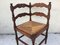 French Straw Corner or Side Chair, 1950s, Image 12