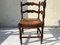 French Straw Corner or Side Chair, 1950s 3