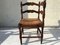 French Straw Corner or Side Chair, 1950s, Image 3