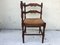 French Straw Corner or Side Chair, 1950s, Image 14