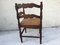 French Straw Corner or Side Chair, 1950s, Image 16