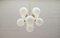 Orbit Ceiling Lamp with 9 Opaline Glasses, 1960s, Image 2