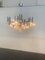 Chandelier in Steel and Aluminum by Gaetano Sciolari, Image 2