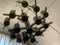 Chandelier in Steel and Aluminum by Gaetano Sciolari 8