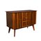 Zebra Wood Sideboard from Morris of Glasgow, Circa 1950 1