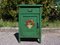 Green Hand-Painted Nightstand, 1970s 1