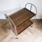 Vintage Collapsible 34 Bar Cart / Drinks Trolley from Pressolit, 1970s 6