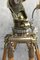 Industrielle japanische Suchscheinwerfer- oder Dreibein-Stehlampe aus Messing, Bronze & Edelstahl, 1970er 13