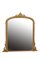 Specchio da parete vittoriano in legno dorato, Immagine 1