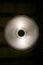 Lámpara colgante italiana de disco doble en turquesa, años 50, Imagen 9