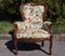 Fauteuil Baroque en Hêtre, 1950s 1