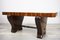 Art Deco Couchtisch aus Holz 2