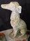 Mid-Century Italian Carved Stone Greyhound Sculptures, Set of 2 6