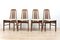 Mid-Century Vintage Teak Extending Dining Table & 4 Dining Chairs from Jentique, Set of 2 3