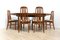 Mid-Century Vintage Teak Dining Table & 6 Dining Chairs from Nathan, 1960s 1