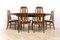 Mid-Century Vintage Teak Dining Table & 6 Dining Chairs from Nathan, 1960s, Image 1