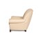 Wood & Cream Leather Armchair from Nieri, Image 10