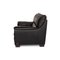 Black Leather Living Room Set from Natuzzi, Set of 2, Image 11