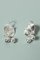 Silver Earrings by Gertrud Engel, Set of 2, Image 2