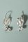 Silver Earrings by Gertrud Engel, Set of 2 1