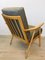 Fauteuil Boomerang Gris & Beige de Ton, 1960s 4