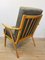 Grey & Beige Boomerang Armchair from Ton, 1960s 6