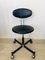 Black Leather Office Chair, 1970s, Image 11