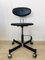 Black Leather Office Chair, 1970s 15