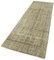 Beige Overdyed Runner Rug 3