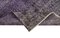 Purple Overdyed Runner Rug, Image 6