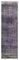 Purple Overdyed Runner Rug, Image 1