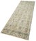 Beige Overdyed Runner Rug, Image 3