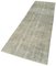 Grey Overdyed Runner Rug, Image 3