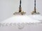 Mid-Century French Opaline Glass Pendant Lamps, 1950s, Set of 2 4