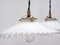 Mid-Century French Opaline Glass Pendant Lamps, 1950s, Set of 2, Image 4