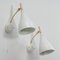 Mid-Century White Adjustable Sconces or Wall Lights from Cosack, 1950s, Set of 2 4