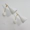 Mid-Century White Adjustable Sconces or Wall Lights from Cosack, 1950s, Set of 2 6