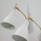 Mid-Century White Adjustable Sconces or Wall Lights from Cosack, 1950s, Set of 2 7