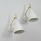 Mid-Century White Adjustable Sconces or Wall Lights from Cosack, 1950s, Set of 2 11