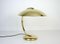 Art Deco Bauhaus Desk or Table Lamp in Brass from Hillebrand, 1930s, Image 2