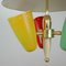 Mid-Century Italian Multi-Color Chandelier, 1950s 8