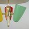 Mid-Century Italian Multi-Color Chandelier, 1950s, Image 7